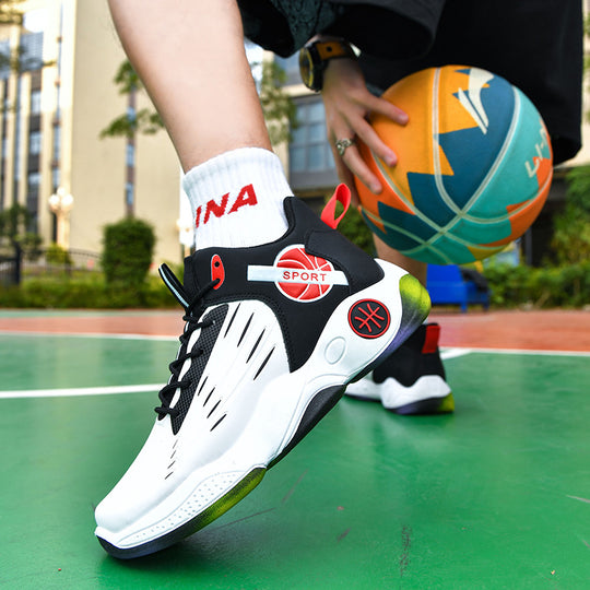 Damen Basketball-Sneaker mit atmungsaktivem Obermaterial und dämpfender Sohle EB