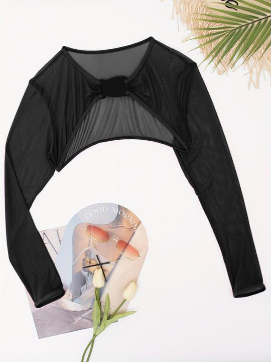 Damen sportliche cropped Oberteile EB