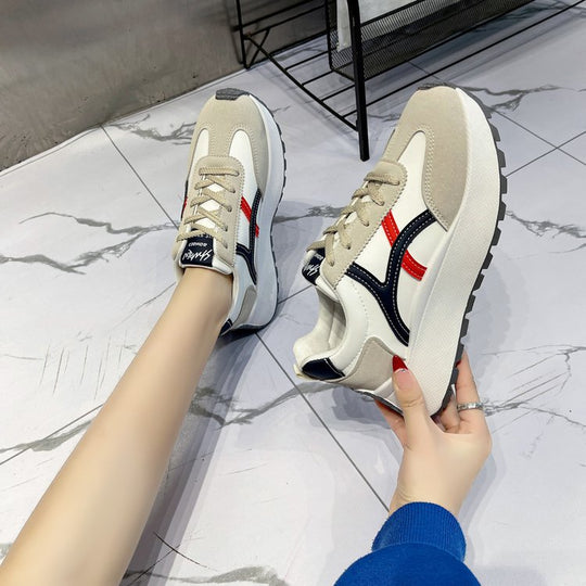 Damen Freizeit Sneakers mit sportlichem Design und komfortabler Dämpfung EB