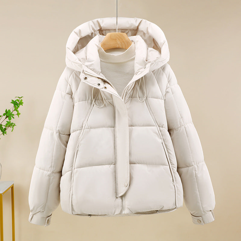 Damen hochwertige wattierte Funktionsjacke mit Kapuze und isolierenden Einsätzen EB
