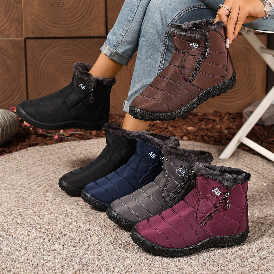 Damen Winterboots mit innerer Isolation und wasserabweisendem Obermaterial EB