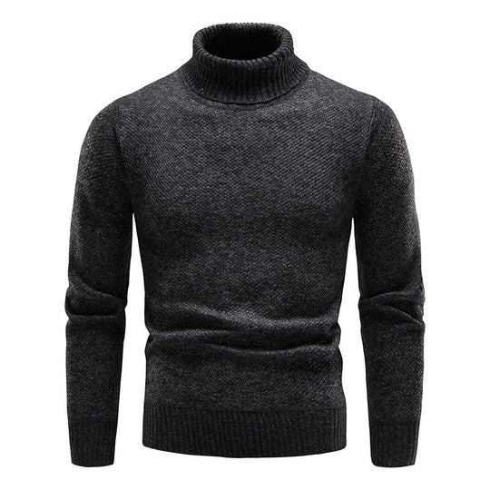 Herren Rollkragenpullover aus hochwertiger Wolle EB