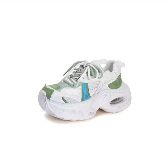 Damen Sportliche Sneakers mit innovativem Dämpfungssystem und atmungsaktiven Mesh-Einsätzen EB