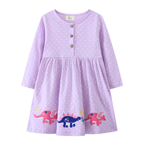 Mädchen Dinosaurier Freizeitkleid EB