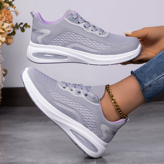 Damen Atmungsaktive Laufschuhe mit Dämpfung und Flexibilität EB