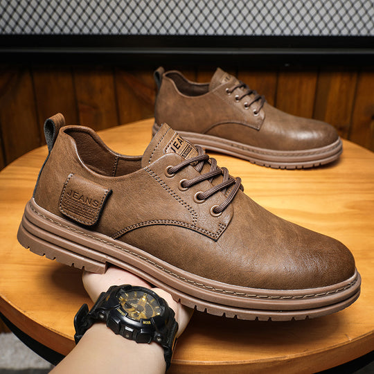 Damen Robuste Schnürschuhe aus hochwertigem Leder EB