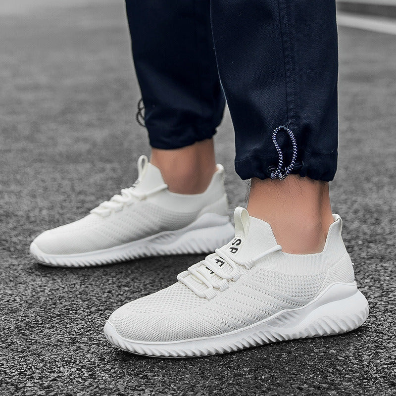 Damen Atmungsaktive Sport Sneakers mit elastischem Schnellschnürsystem EB