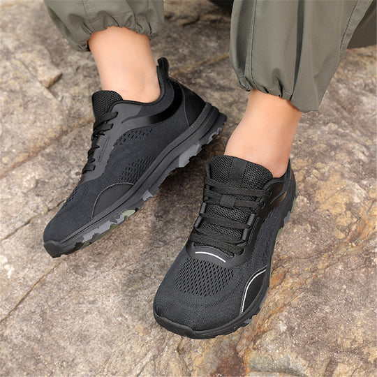 Herren Atmungsaktive Fitness-Laufschuhe mit Stoßdämpfung EB