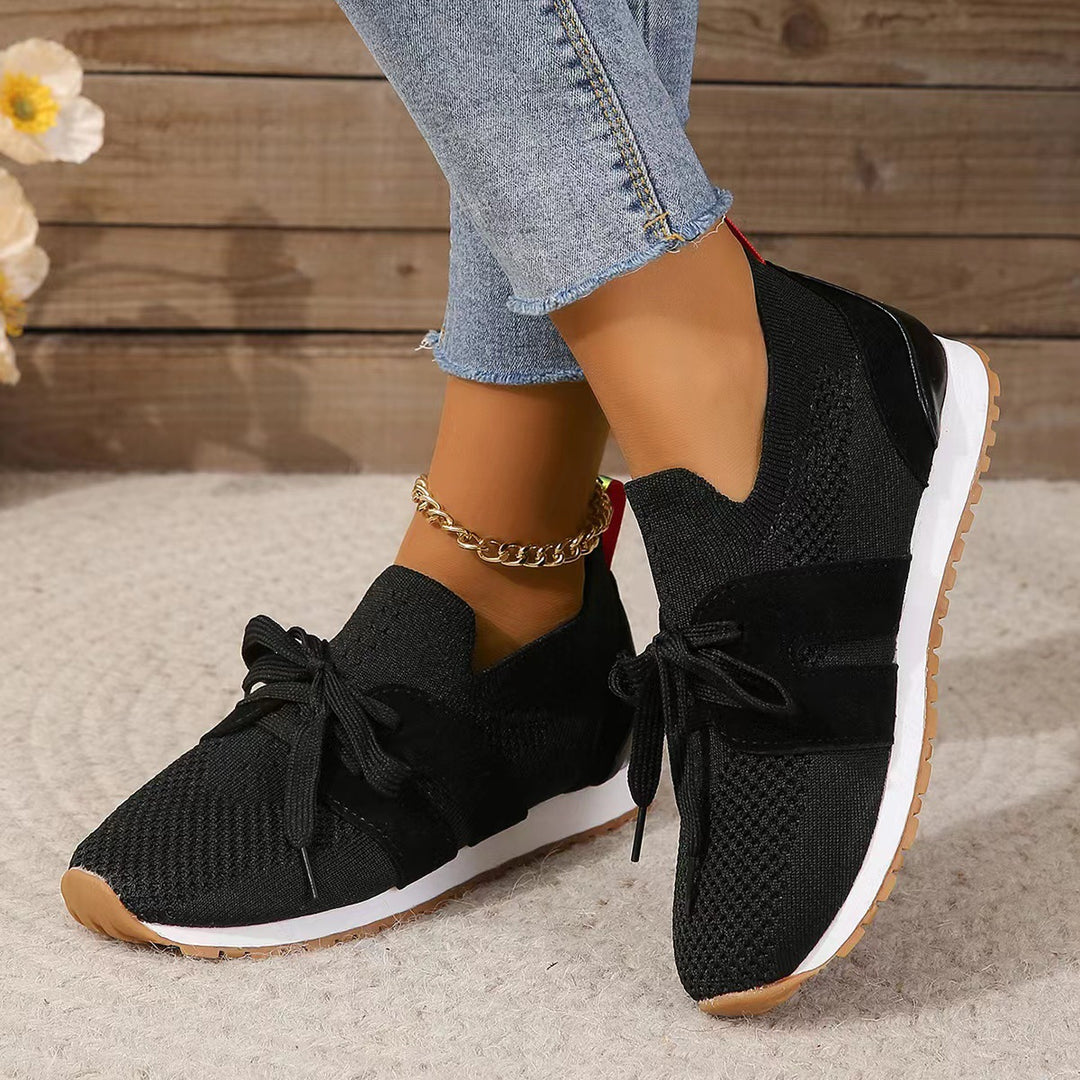 Damen Atmungsaktive und elegante Sneakers mit flexiblem Knöchel-Fit EB