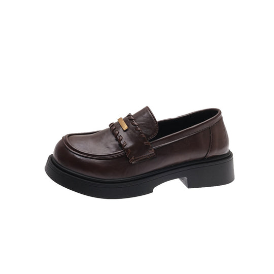 Damen Loafers mit komfortabler Sohle und modischem Riemen EB