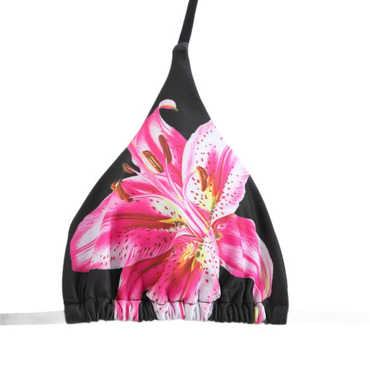 Damen Bikiniset mit floralem Wickelrock EB