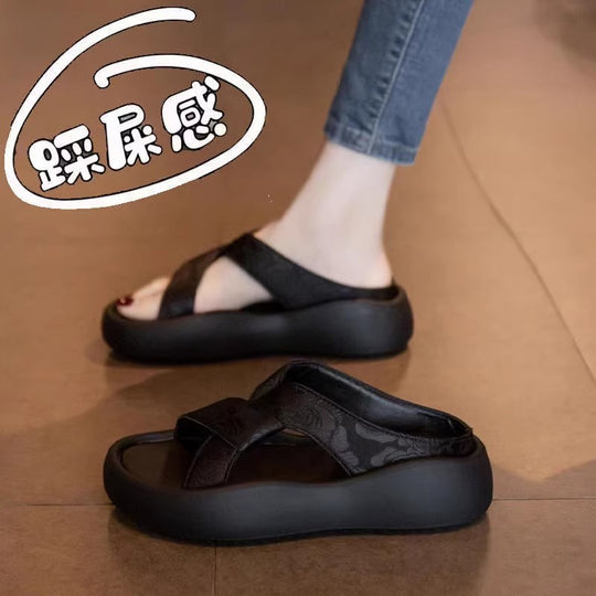 Damen Bequeme Riemchen-Sandaletten mit dämpfendem Fußbett und modischem Design EB