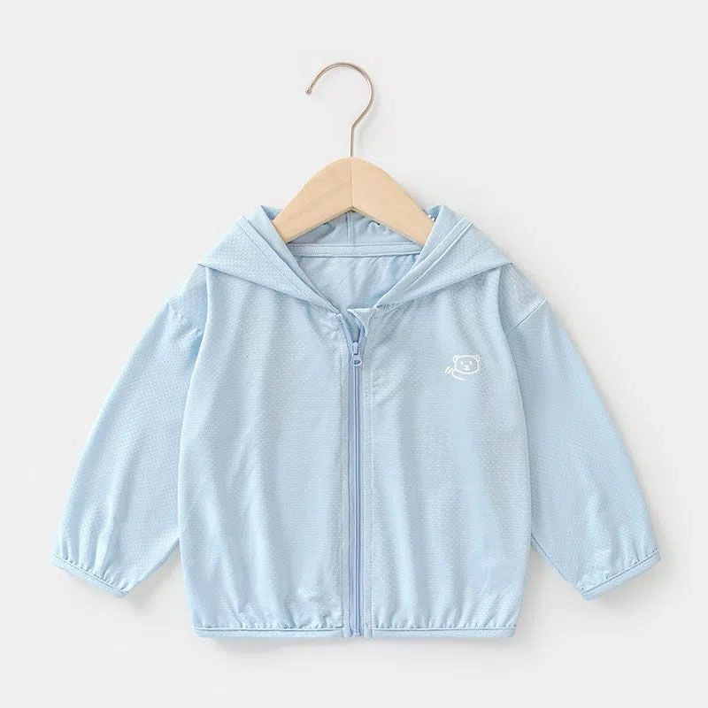 Unisex nan atmungsaktive Kleinkind Kapuzenzipjacke mit UV-Schutz und schnelltrocknendem Material EB