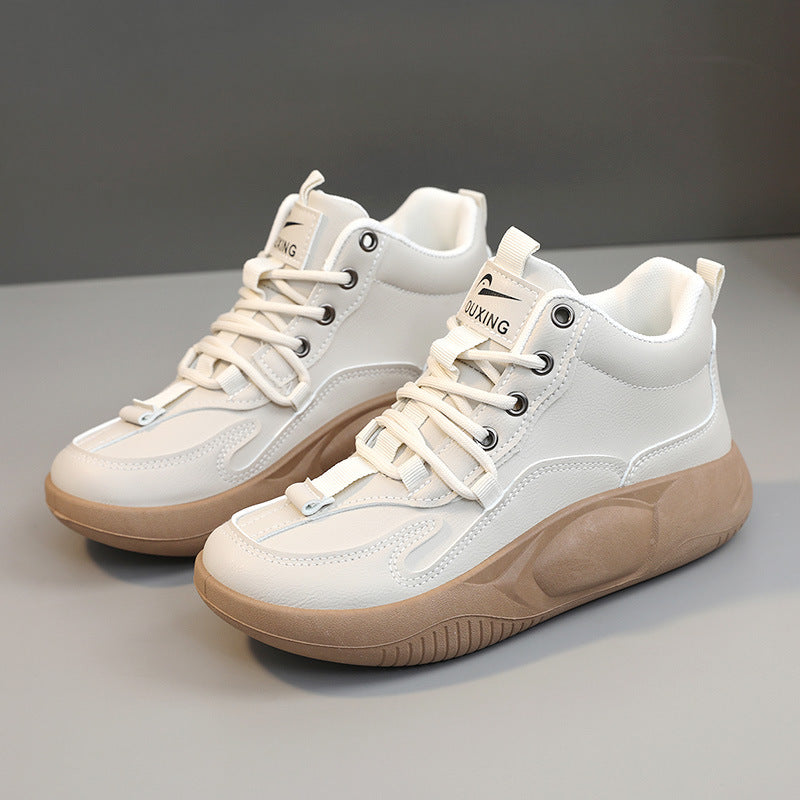 Damen Sportliche High-Top Sneakers mit dämpfender Sohle und modernem Design EB