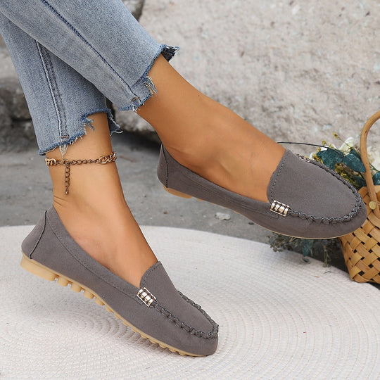 Damen Mokassins mit modischem Detail und orthopädischer Sohle EB