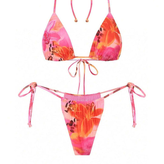 Damen Triangel-Bikini mit elegantem Hochschnitt EB
