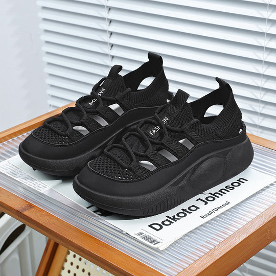 Damen Sportliche Sneakers mit atmungsaktiver Netzstruktur und komfortabler Dämpfung EB
