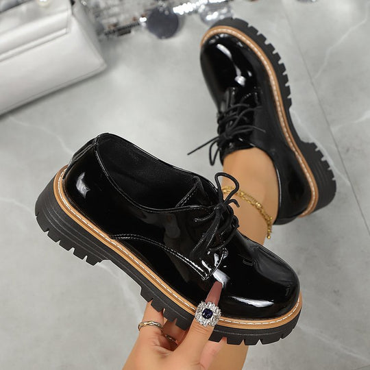 Damen Elegante und modische Schnürschuhe EB
