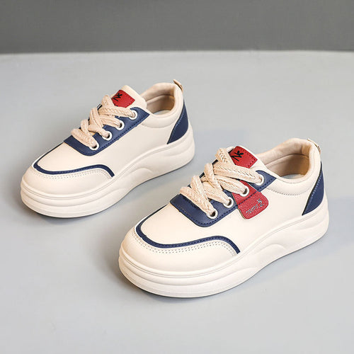 Damen modische Sneakers mit gepolsterter Laufsohle und atmungsaktiver Oberflächenstruktur EB