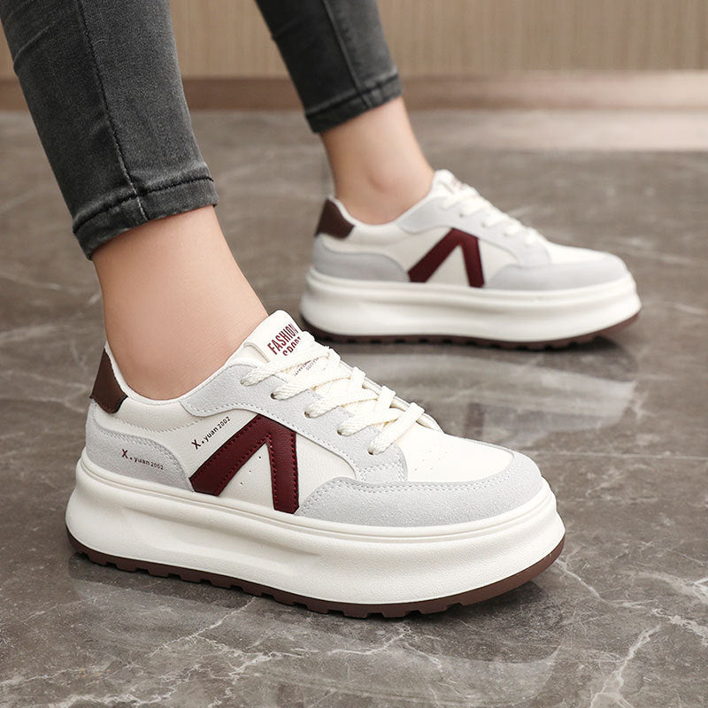 Damen modische Chunky Sneakers mit dämpfender Fußbetttechnologie EB