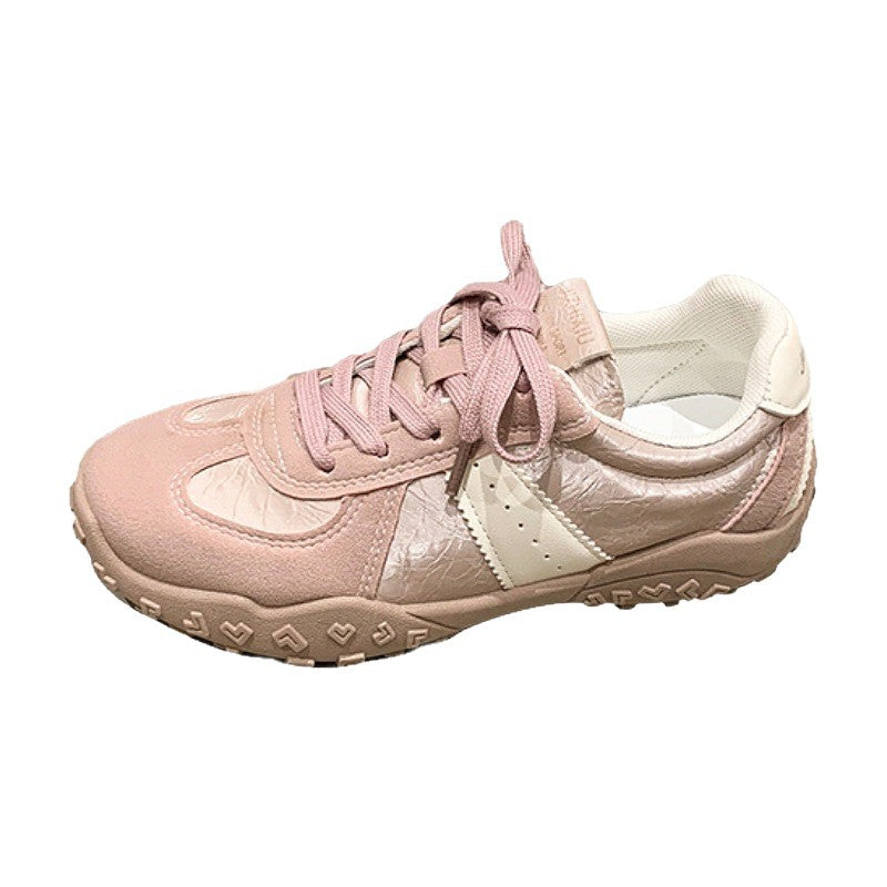 Damen Sportliche Sneaker mit atmungsaktiver Oberfläche und rutschfester Gummisohle EB