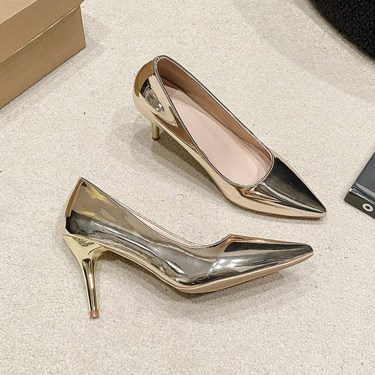 Damen elegante spitze High Heel Pumps EB
