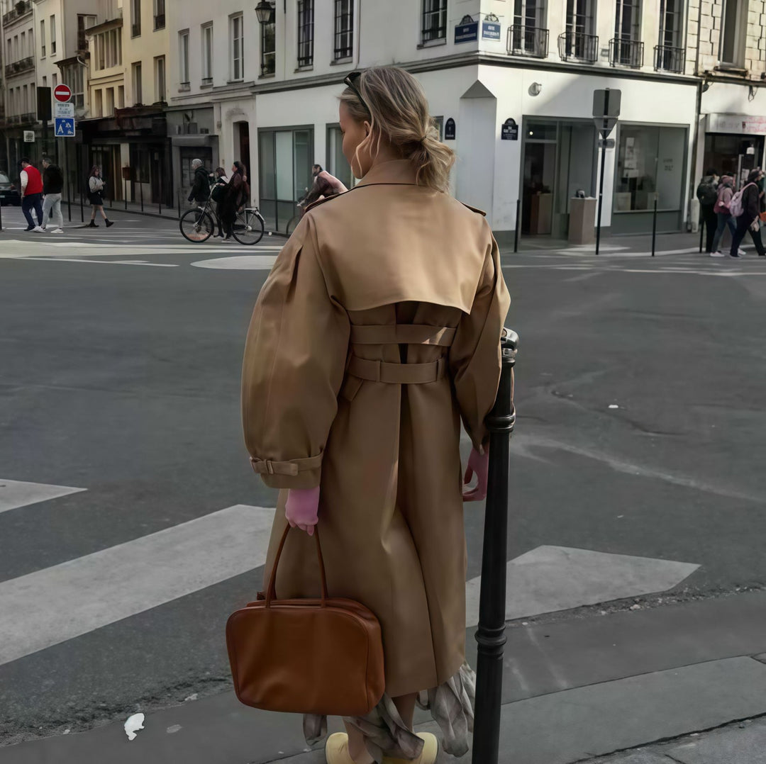 Damen eleganter Trenchcoat EB