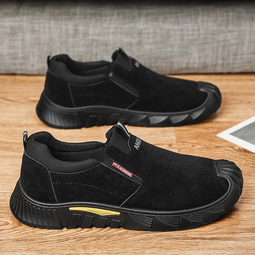 Damen Trendige Slip-On Sneakers mit rutschfester Sohle und modernem Design EB