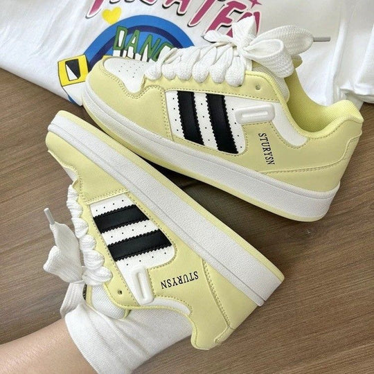 Damen modische Sneakers mit anpassbarem Komfort und sportlichem Design EB