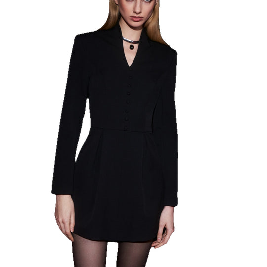 Damen Chicer Minirock mit Rückenansicht und großem Schleifendetail EB