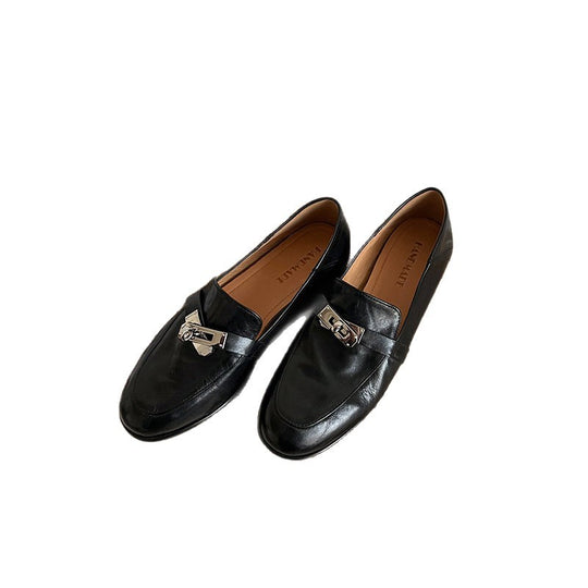 Damen Mokassins mit eleganter Schnallenverzierung EB
