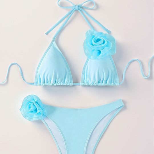 Damen Bikini mit floralem Design EB