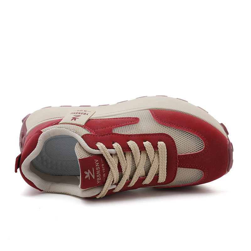 Damen Sportliche Sneakers mit atmungsaktiver Mesh-Oberfläche und dämpfender Laufsohle EB 1771555985