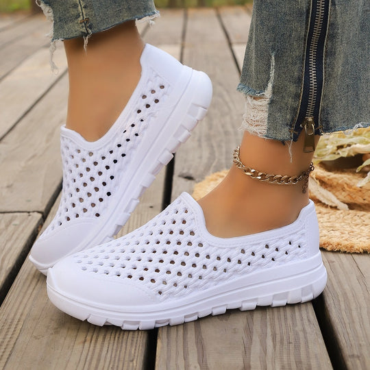 Damen atmungsaktive Freizeit Sneakers EB