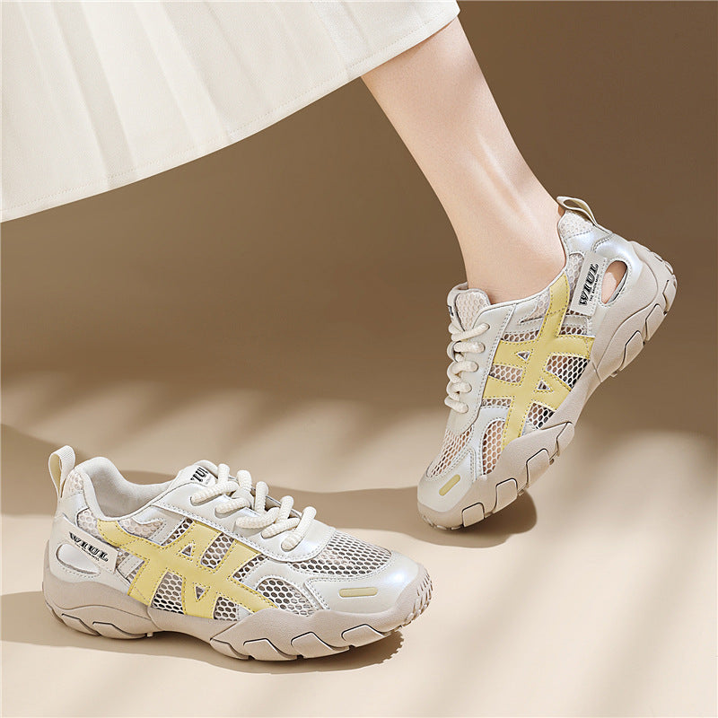 Damen Atmungsaktive Fitness-Sneaker mit flexibler Sohle EB