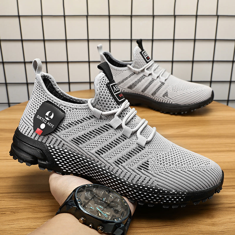Damen Sportliche Netzsneaker mit flexibler Sohle und atmungsaktiver Struktur EB