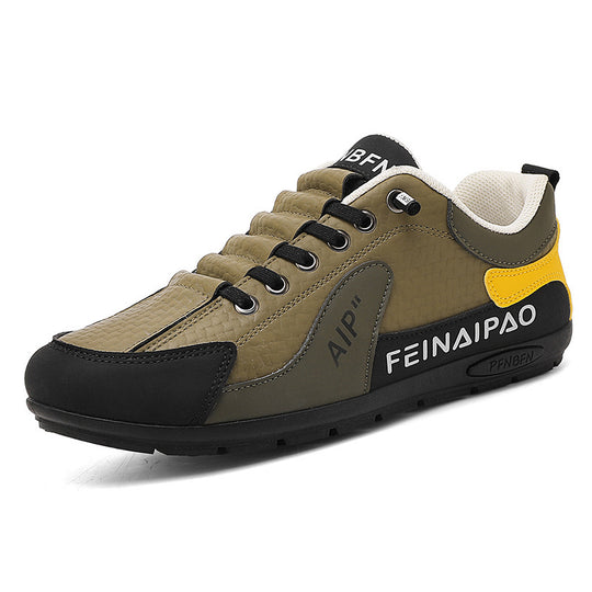 Damen Sportliche Freizeit Sneakers mit atmungsaktivem Obermaterial und rutschfester Sohle EB