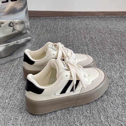 Damen Modische Freizeitsneaker mit dämpfender Sohle und innovativem Schnürsystem EB