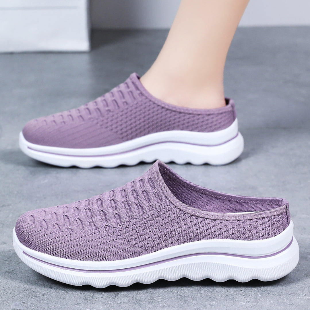 Damen Flexible Freizeitschuhe mit atmungsaktiver Strickoberfläche EB