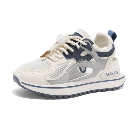 Damen Sportliche Sneakers mit luftiger Mesh-Oberfläche und dämpfender Sohle EB