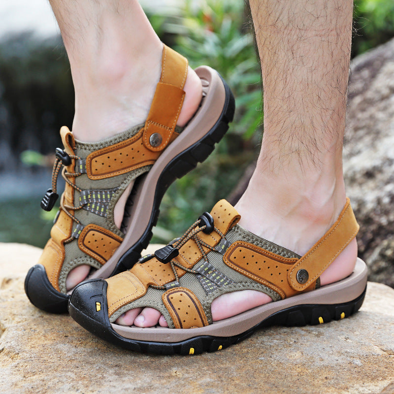 Damen Outdoor-Sandalen mit verstellbaren Riemen und rutschfester Sohle EB