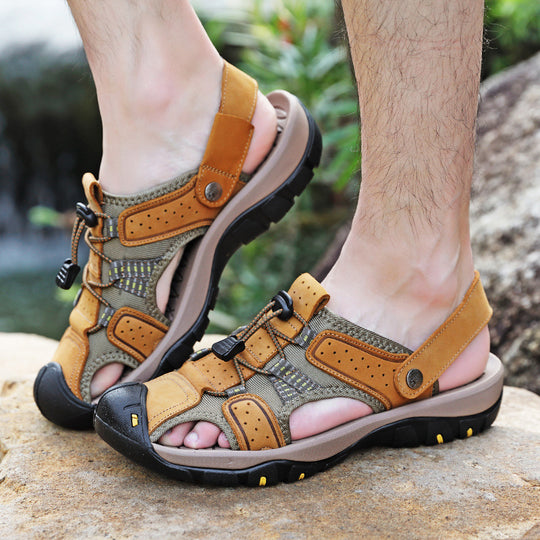 Damen Outdoor-Sandalen mit verstellbaren Riemen und rutschfester Sohle EB