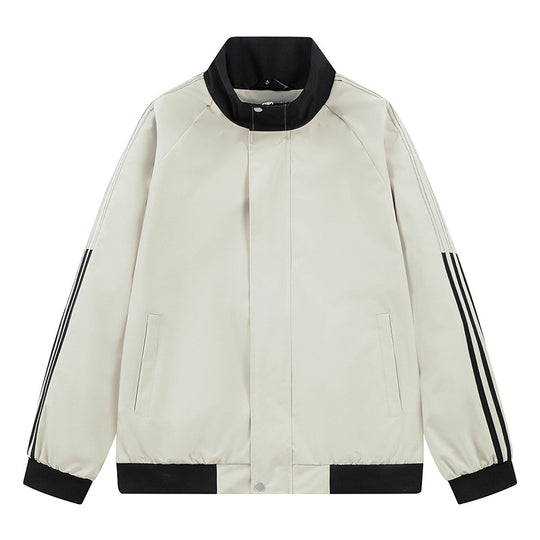 Damen sportliche Übergangsjacke mit hohem Kragen und seitlichen Eingrifftaschen EB
