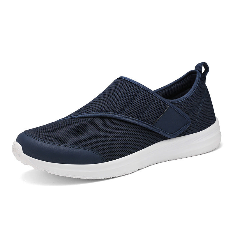 Damen Atmungsaktive Slip-On Freizeitschuhe mit elastischem Riemen EB