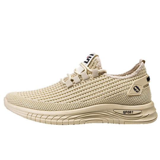 Damen Leichte Sport Sneakers mit atmungsaktivem Obermaterial und flexibler Laufsohle EB