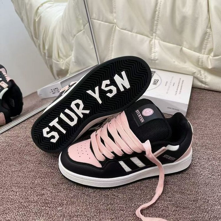 Damen Sportliche Freizeitsneaker mit stylischem Design und dämpfender Sohle EB