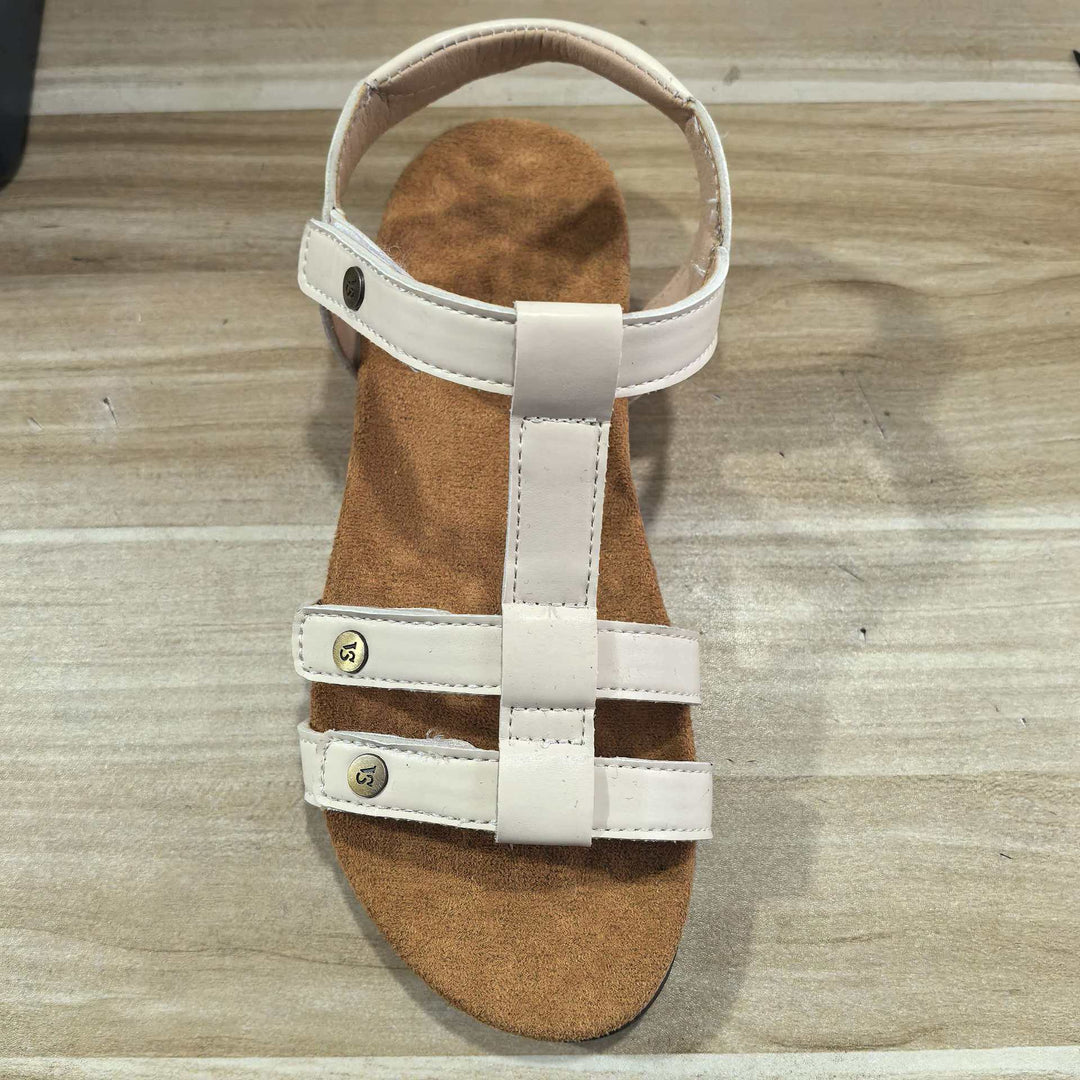 Damen Komfortable Zehensandalen mit verstellbaren Riemen EB
