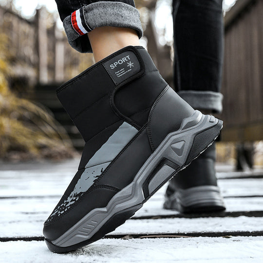 Damen Isolierte Sportwinterstiefel mit rutschfester Profilsohle EB