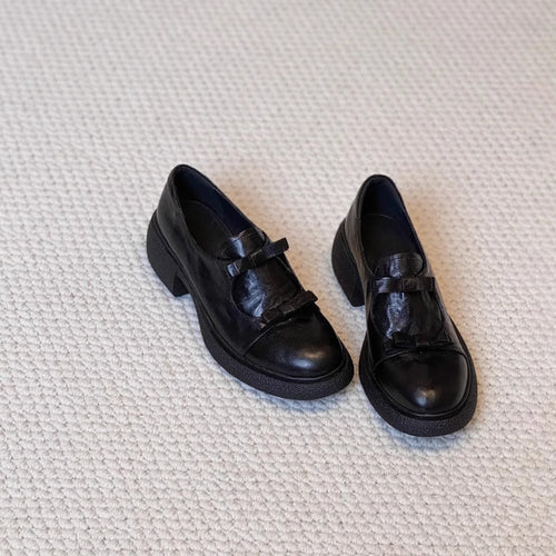 Damen Mary Jane Ballerinas mit stilvollem Riemen und komfortablem Absatz EB