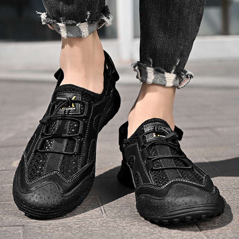 Damen Atmungsaktive Outdoor-Sandalen mit elastischem Schnürsystem EB